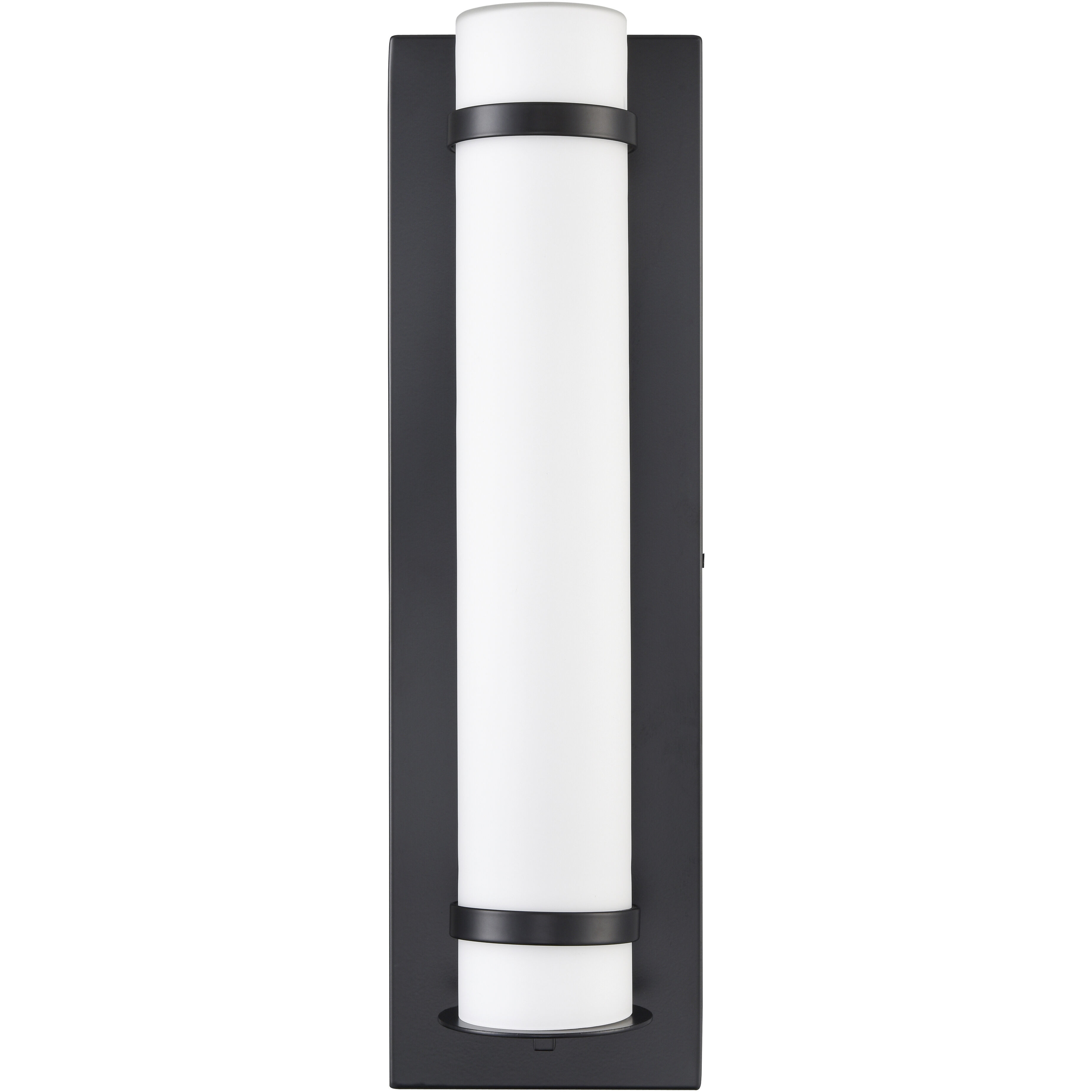 None LED 20 inch Powder Coated Black Outdoor Wall Sconce